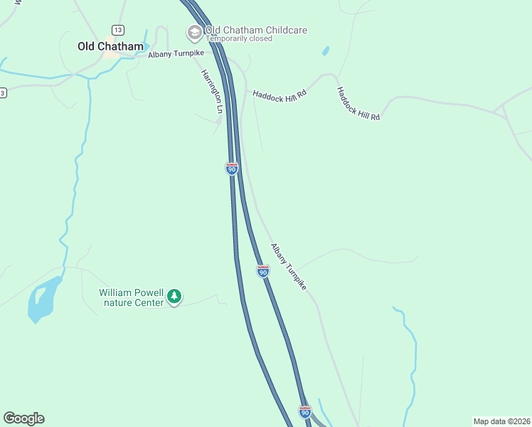 map of restaurants, bars, coffee shops, grocery stores, and more near 460 Albany Turnpike in Old Chatham
