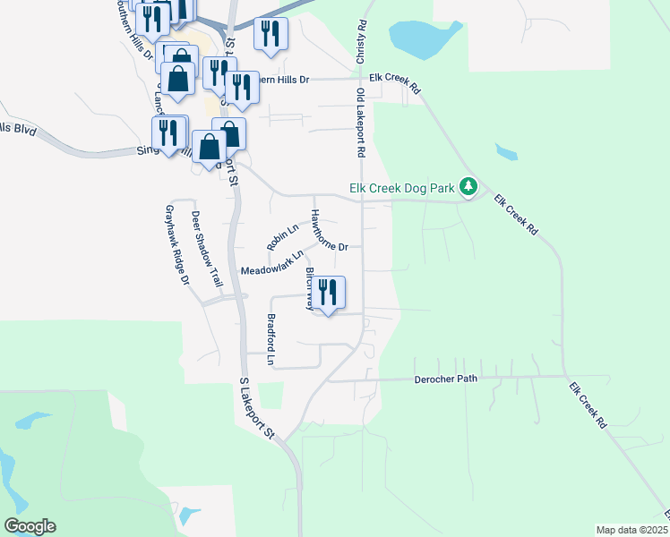 map of restaurants, bars, coffee shops, grocery stores, and more near 4798 Cardinal Court in Sioux City