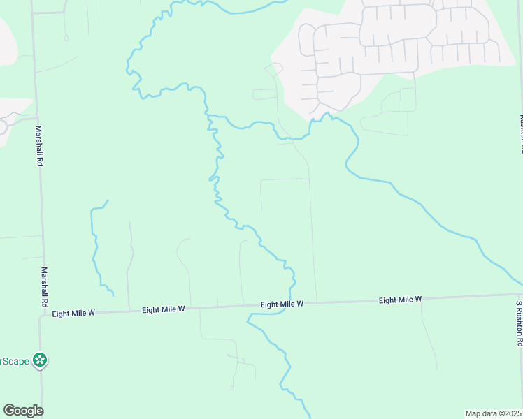 map of restaurants, bars, coffee shops, grocery stores, and more near 11736 Park Forest Drive in South Lyon