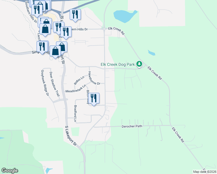 map of restaurants, bars, coffee shops, grocery stores, and more near 4706-4722 Old Lakeport Road in Sioux City