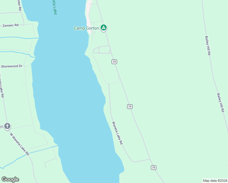 map of restaurants, bars, coffee shops, grocery stores, and more near 4071 Waneta Lake Road in Dundee