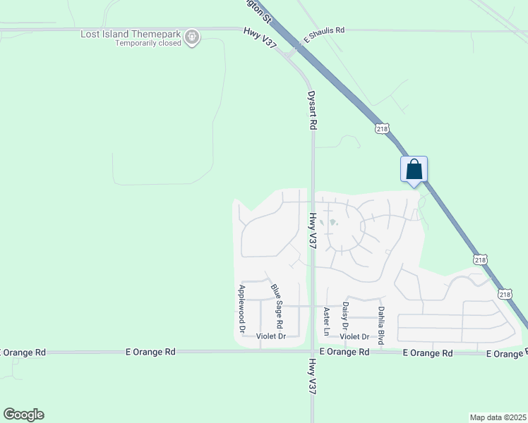 map of restaurants, bars, coffee shops, grocery stores, and more near 5821 Summerland Drive in Waterloo