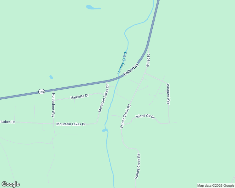 map of restaurants, bars, coffee shops, grocery stores, and more near 30919 Natasha Way in Klamath Falls