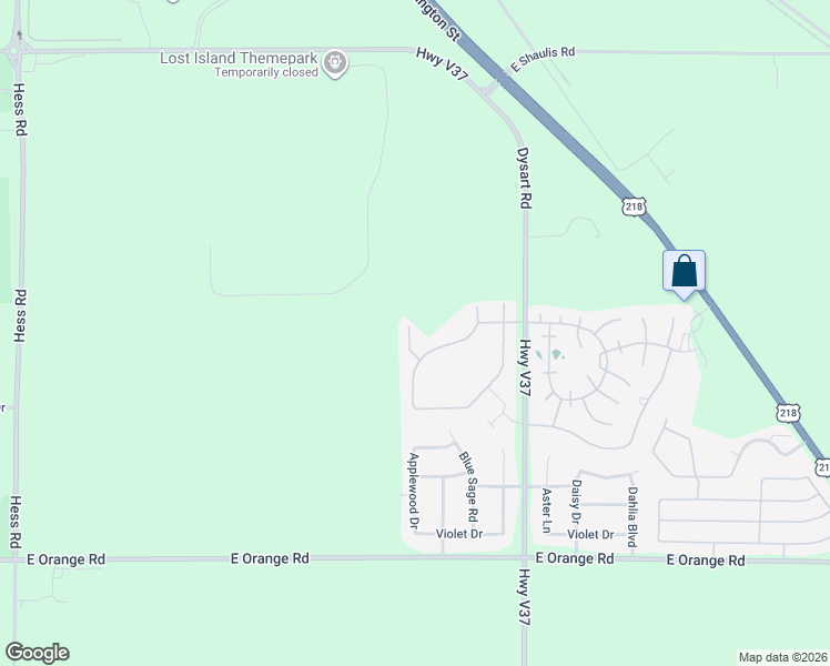 map of restaurants, bars, coffee shops, grocery stores, and more near 165-167 Harvey Drive in Waterloo
