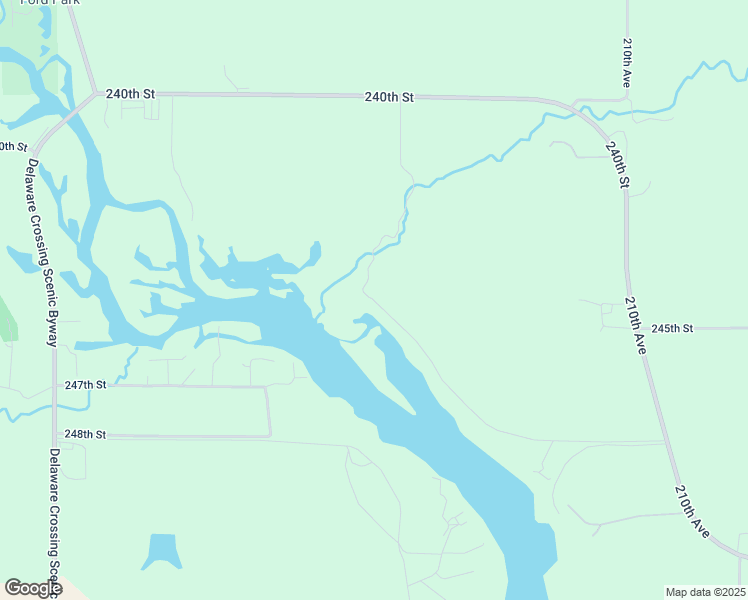 map of restaurants, bars, coffee shops, grocery stores, and more near 20401 247th Street in Delhi