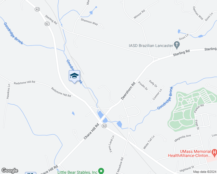 map of restaurants, bars, coffee shops, grocery stores, and more near 303 Deershorn Road in Lancaster
