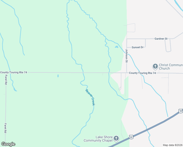 map of restaurants, bars, coffee shops, grocery stores, and more near 4611 Berry Road in Fredonia