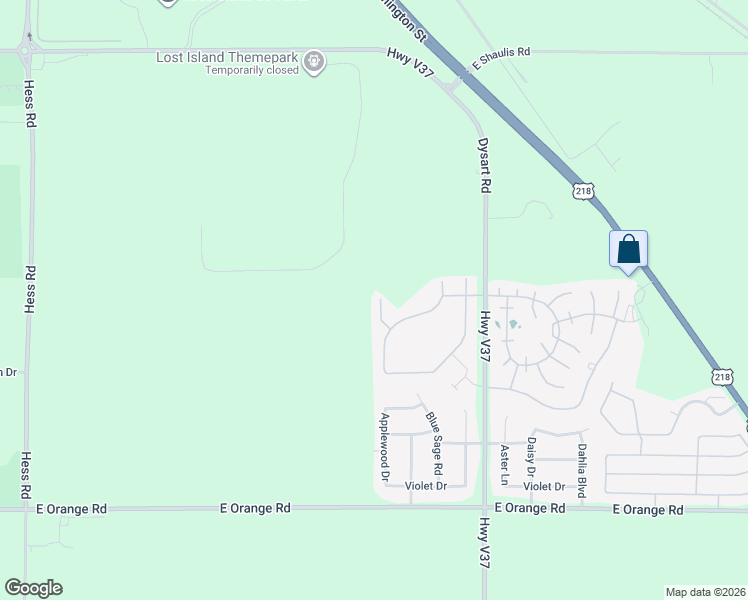 map of restaurants, bars, coffee shops, grocery stores, and more near 165-167 Harvey Drive in Waterloo