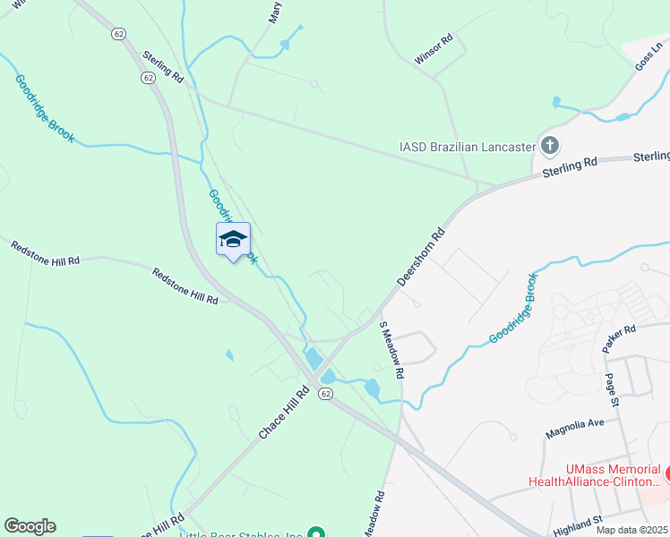 map of restaurants, bars, coffee shops, grocery stores, and more near 303 Deershorn Road in Lancaster