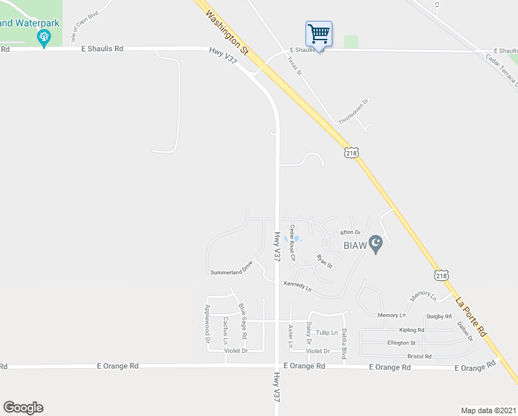 map of restaurants, bars, coffee shops, grocery stores, and more near 5480 Summerland Drive in Waterloo