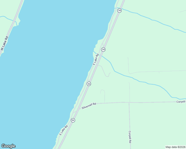 map of restaurants, bars, coffee shops, grocery stores, and more near New York 54 in Hammondsport
