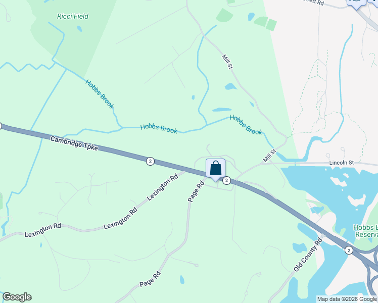 map of restaurants, bars, coffee shops, grocery stores, and more near 10 Reiling Pond Road in Lincoln