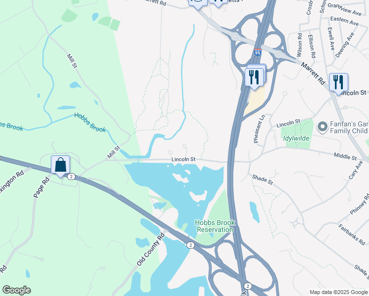 map of restaurants, bars, coffee shops, grocery stores, and more near 9 Grey Oaks Circle in Lexington