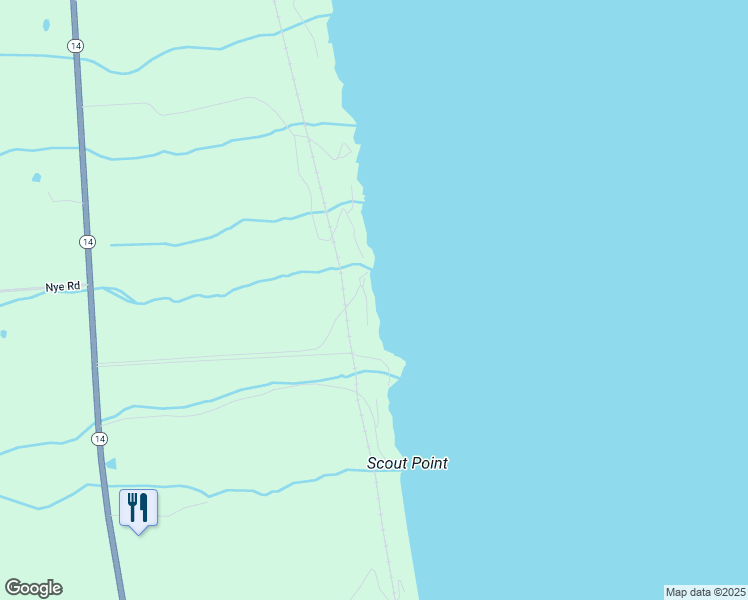 map of restaurants, bars, coffee shops, grocery stores, and more near 4194 Oak Cliff Road in Rock Stream