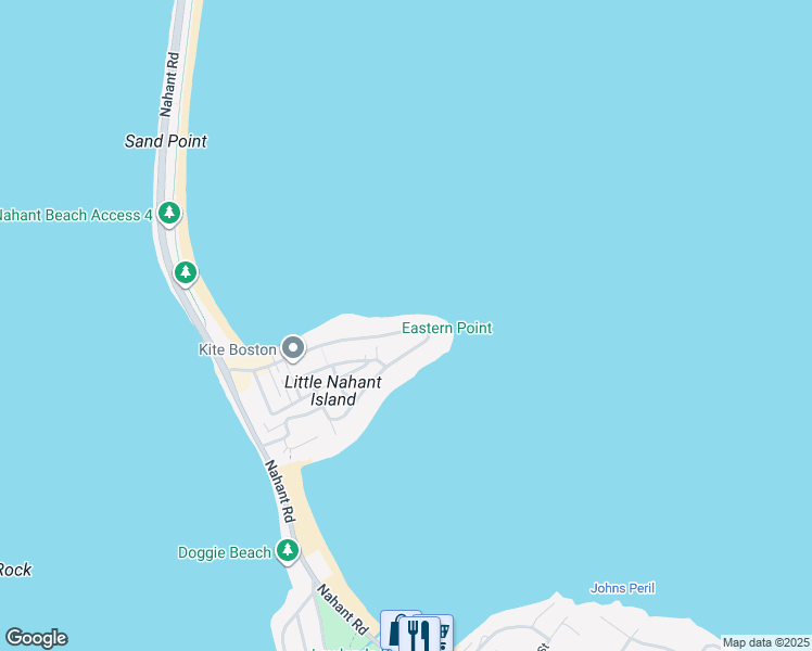 map of restaurants, bars, coffee shops, grocery stores, and more near 238 Wilson Road in Nahant