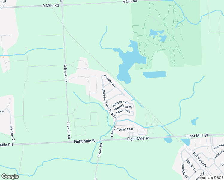 map of restaurants, bars, coffee shops, grocery stores, and more near 292 Bud Lane in Northville