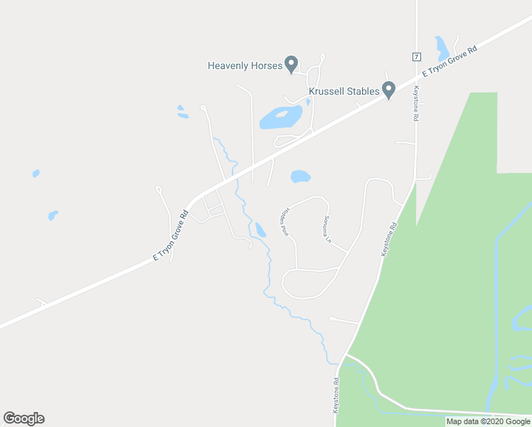 map of restaurants, bars, coffee shops, grocery stores, and more near 7703 Hidden Pine in Richmond