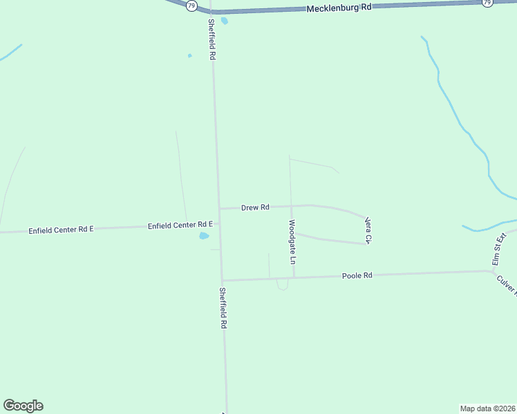 map of restaurants, bars, coffee shops, grocery stores, and more near 107 Drew Road in Ithaca