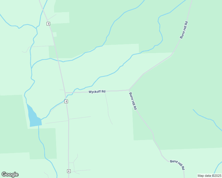 map of restaurants, bars, coffee shops, grocery stores, and more near 4383 Wyckoff Road in Burdett