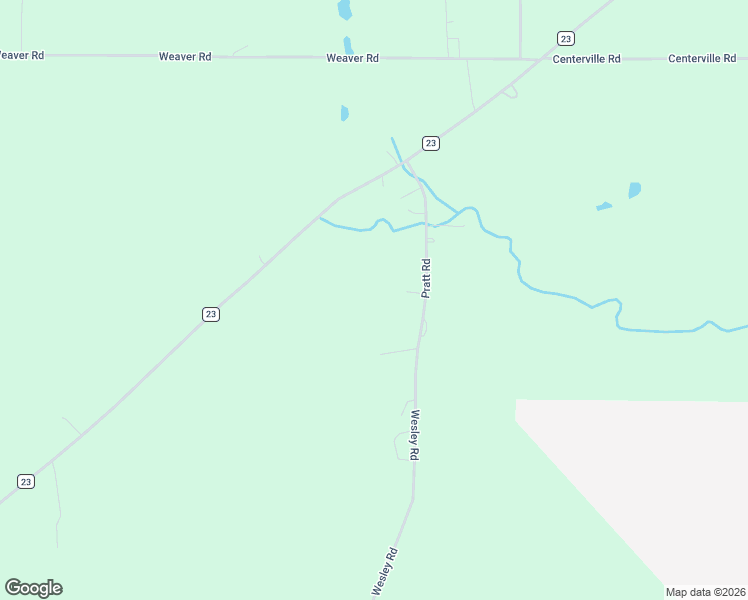 map of restaurants, bars, coffee shops, grocery stores, and more near 10065 County Road 23 in Houghton