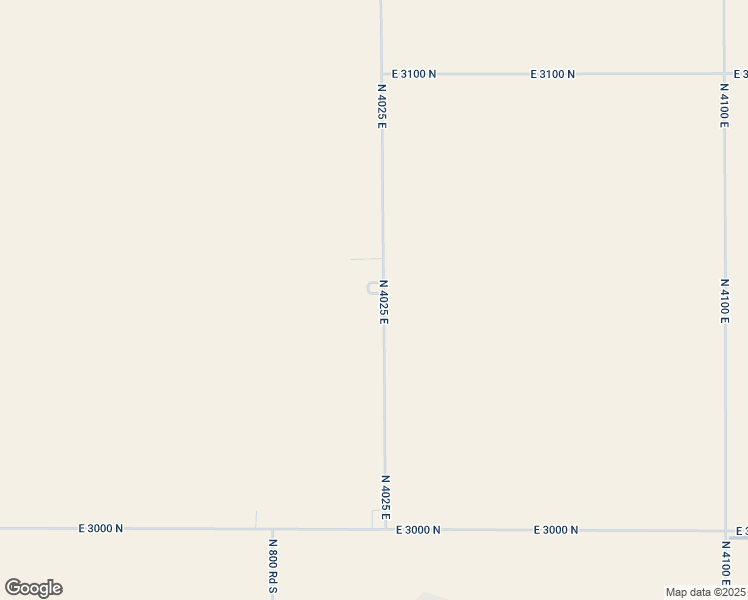 map of restaurants, bars, coffee shops, grocery stores, and more near 3059 North 4025 East in Hansen
