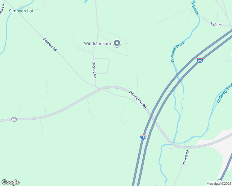 map of restaurants, bars, coffee shops, grocery stores, and more near 55 Old Princeton Road West in Sterling