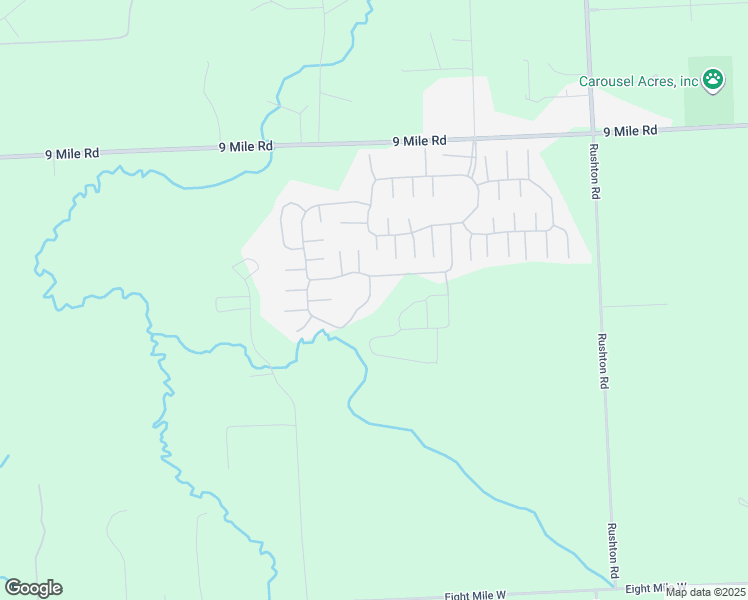 map of restaurants, bars, coffee shops, grocery stores, and more near 11378 Stoneridge Circle in South Lyon