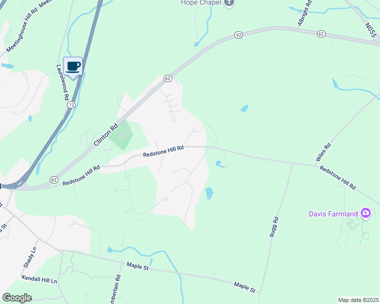 map of restaurants, bars, coffee shops, grocery stores, and more near 70 Redstone Place in Sterling