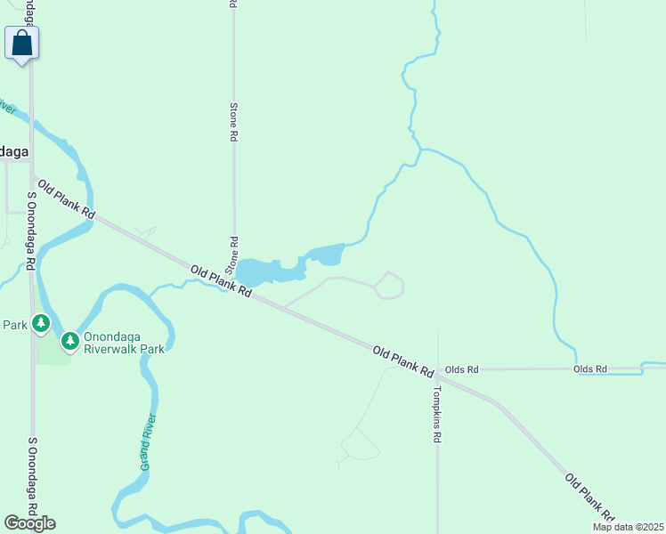 map of restaurants, bars, coffee shops, grocery stores, and more near 5123 Old Plank Road in Onondaga