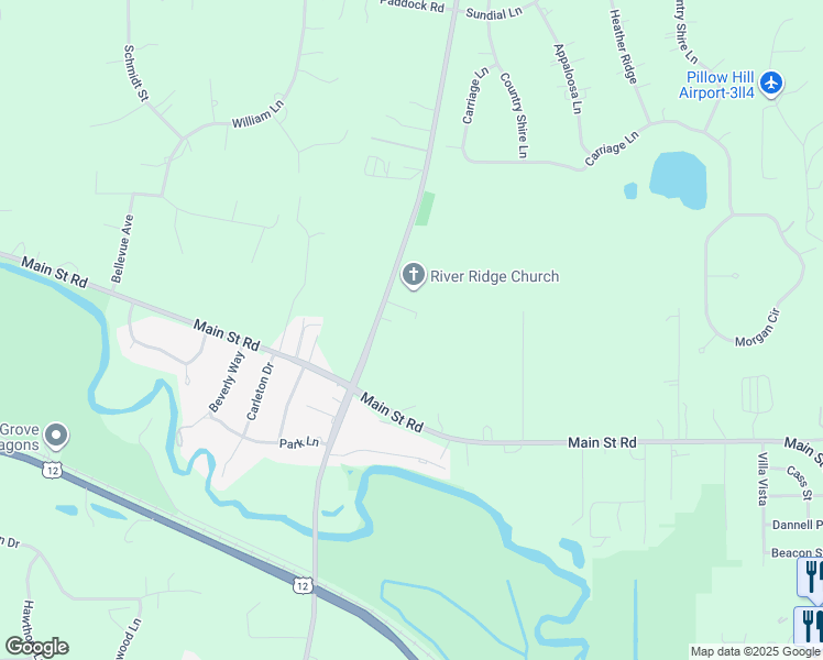 map of restaurants, bars, coffee shops, grocery stores, and more near 7646 Wilmot Rd in Spring Grove