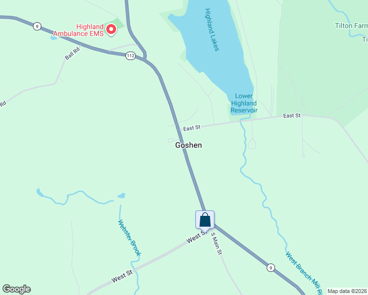 map of restaurants, bars, coffee shops, grocery stores, and more near 36 Main Street in Williamsburg