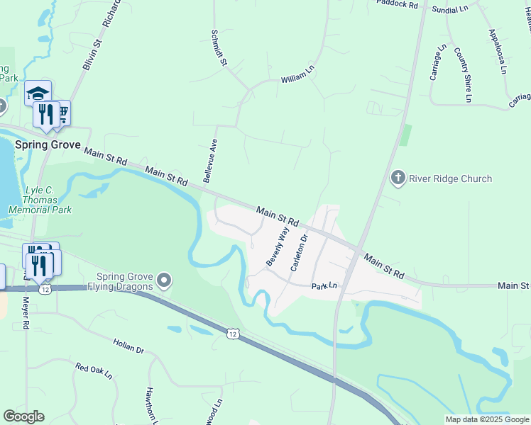 Main Street, Spring Grove IL Walk Score