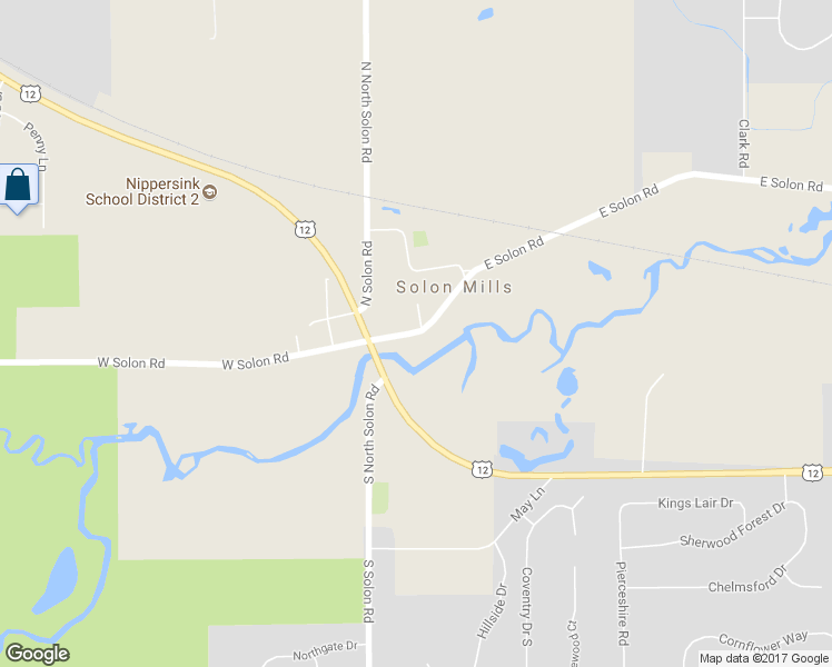 map of restaurants, bars, coffee shops, grocery stores, and more near 4003 East Solon Road in Richmond