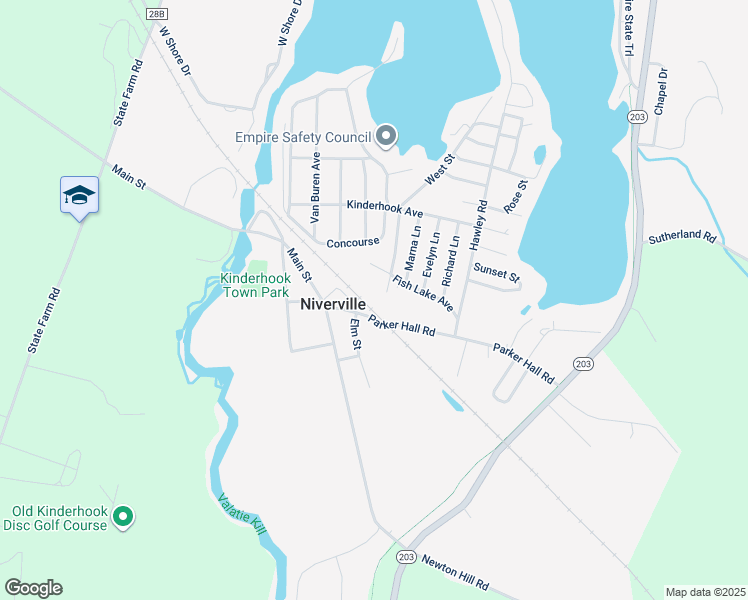 map of restaurants, bars, coffee shops, grocery stores, and more near 41 Fish Lake Avenue in Niverville