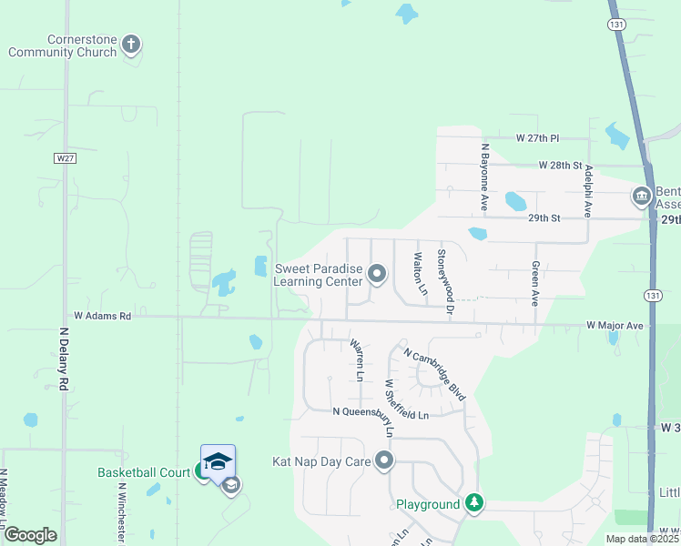 map of restaurants, bars, coffee shops, grocery stores, and more near 39858 Waterloo Drive in Beach Park