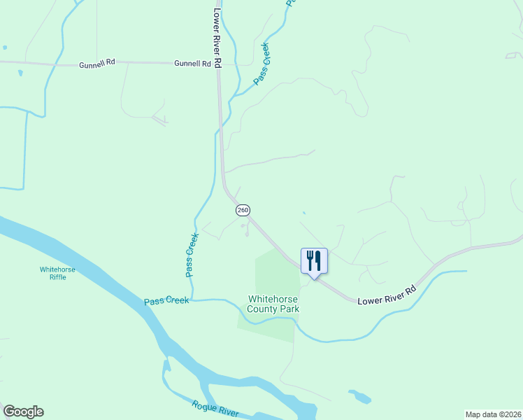 map of restaurants, bars, coffee shops, grocery stores, and more near 7856 Lower River Road in Grants Pass