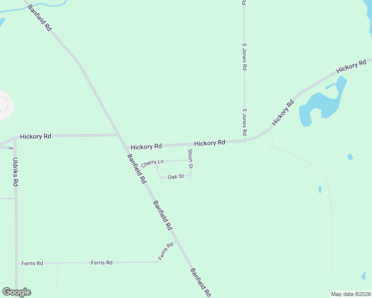 map of restaurants, bars, coffee shops, grocery stores, and more near 1260 East Hickory Road in Battle Creek