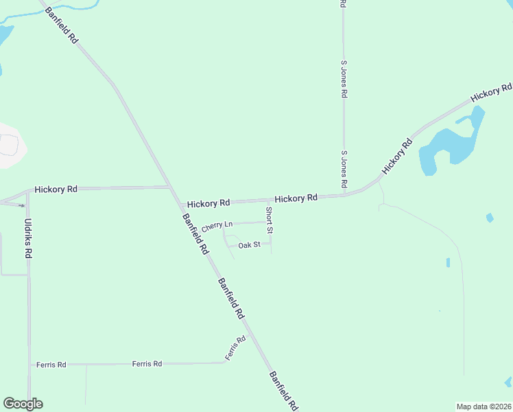 map of restaurants, bars, coffee shops, grocery stores, and more near 1260 East Hickory Road in Battle Creek