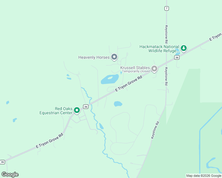 map of restaurants, bars, coffee shops, grocery stores, and more near 7510 East Tryon Grove Road in Richmond