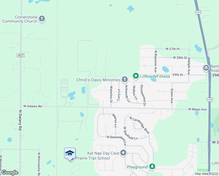 map of restaurants, bars, coffee shops, grocery stores, and more near 39862 Waterloo Drive in Beach Park