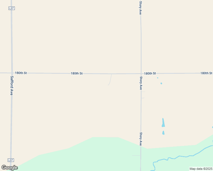map of restaurants, bars, coffee shops, grocery stores, and more near 4478 180th Street in Correctionville
