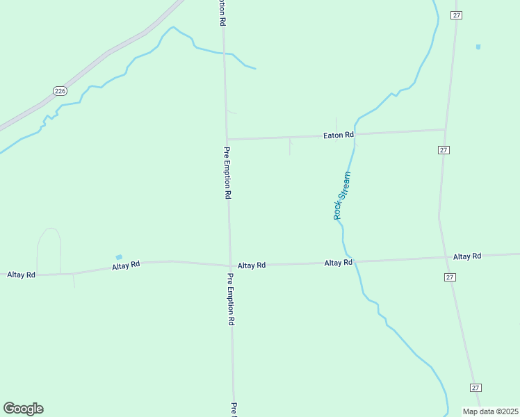 map of restaurants, bars, coffee shops, grocery stores, and more near 4330 Preemption Road in Rock Stream