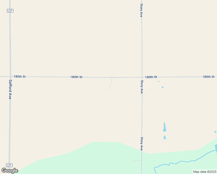 map of restaurants, bars, coffee shops, grocery stores, and more near 4478 180th Street in Correctionville