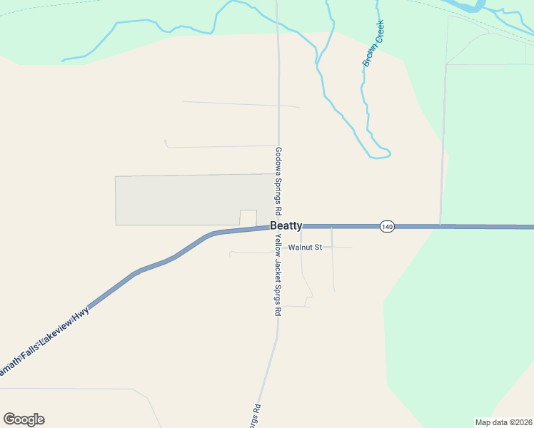 map of restaurants, bars, coffee shops, grocery stores, and more near 24110 Godowa Springs Road in Beatty