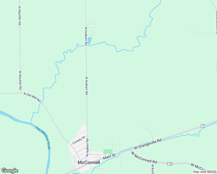 map of restaurants, bars, coffee shops, grocery stores, and more near in McConnell