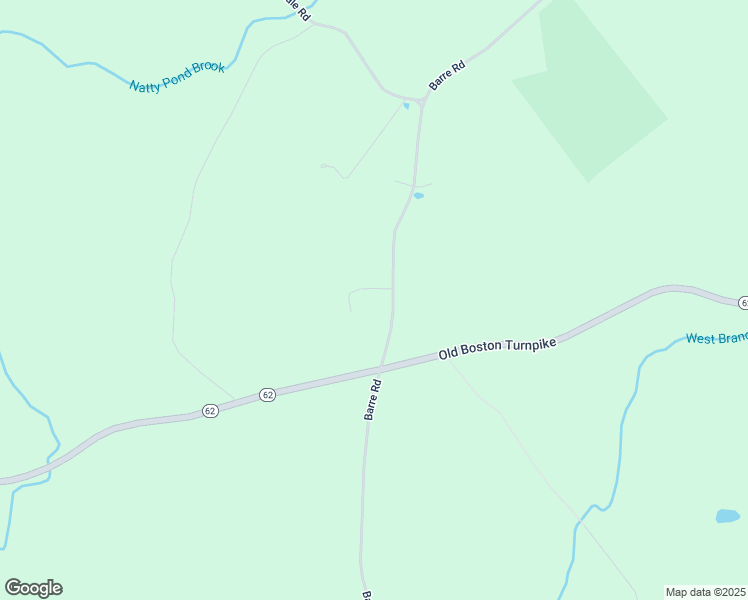 map of restaurants, bars, coffee shops, grocery stores, and more near 124 Barre Road in Hubbardston