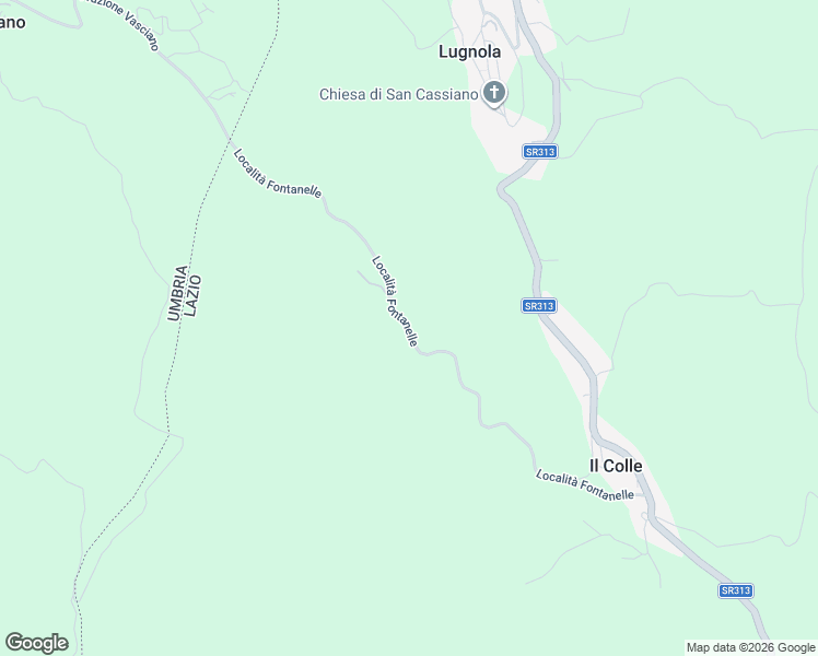 map of restaurants, bars, coffee shops, grocery stores, and more near 5 Località Fontanelle in Provincia di Rieti