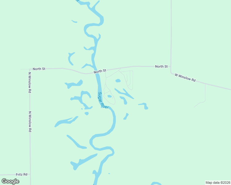 map of restaurants, bars, coffee shops, grocery stores, and more near 9938 North Street in Durand