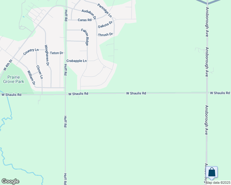 map of restaurants, bars, coffee shops, grocery stores, and more near Shaulis Road Trail in Waterloo