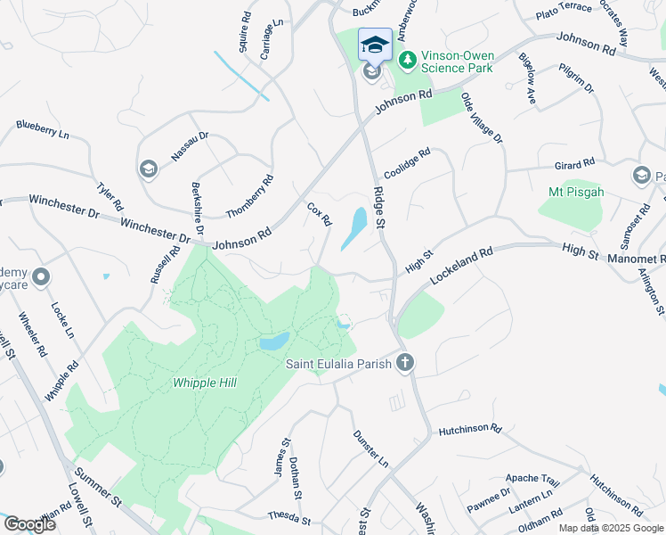 map of restaurants, bars, coffee shops, grocery stores, and more near 238 High Street in Winchester